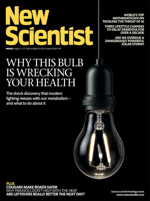 Cover image for New Scientist